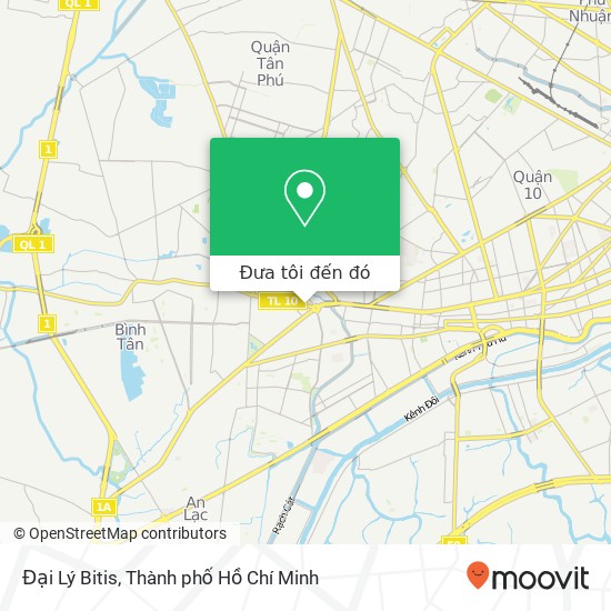 Bản đồ Đại Lý Bitis, 24 ĐƯỜNG Bà Hom Quận 6, Thành Phố Hồ Chí Minh