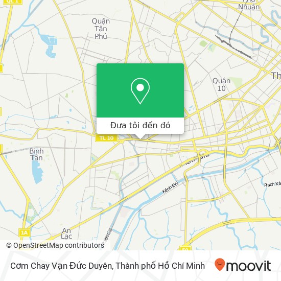Bản đồ Cơm Chay Vạn Đức Duyên, ĐƯỜNG Hồng Bàng Quận 6, Thành Phố Hồ Chí Minh