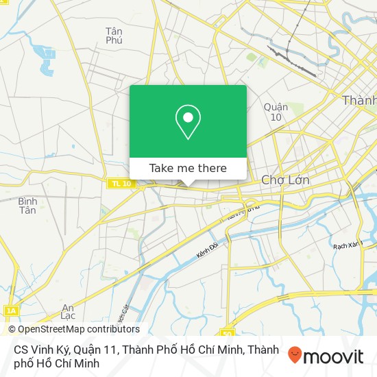 Bản đồ CS Vinh Ký, Quận 11, Thành Phố Hồ Chí Minh
