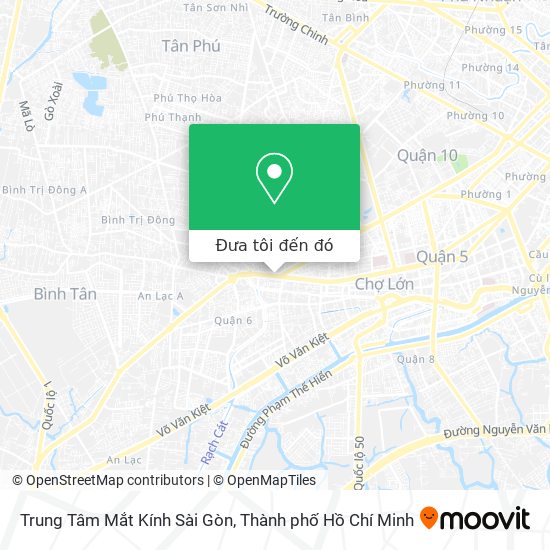 Bản đồ Trung Tâm Mắt Kính Sài Gòn