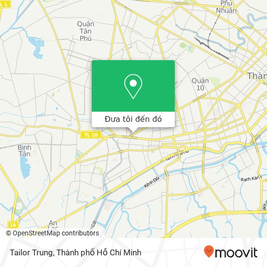 Bản đồ Tailor Trung, ĐƯỜNG 3 Tháng 2 Quận 11, Thành Phố Hồ Chí Minh