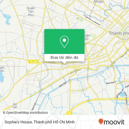 Bản đồ Sophie's House, 1028A ĐƯỜNG Nguyễn Trãi Quận 5, Thành Phố Hồ Chí Minh