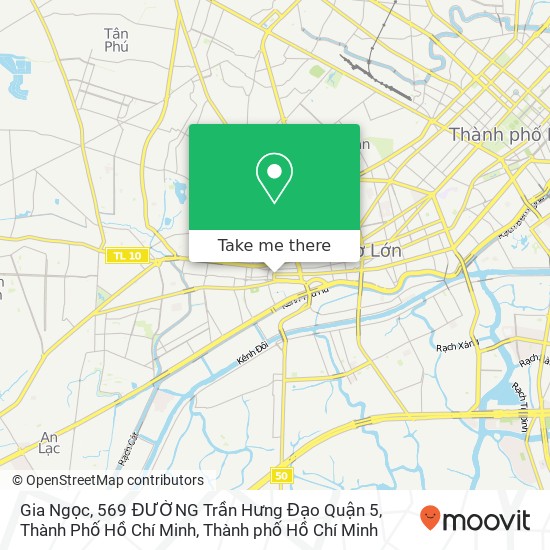 Bản đồ Gia Ngọc, 569 ĐƯỜNG Trần Hưng Đạo Quận 5, Thành Phố Hồ Chí Minh