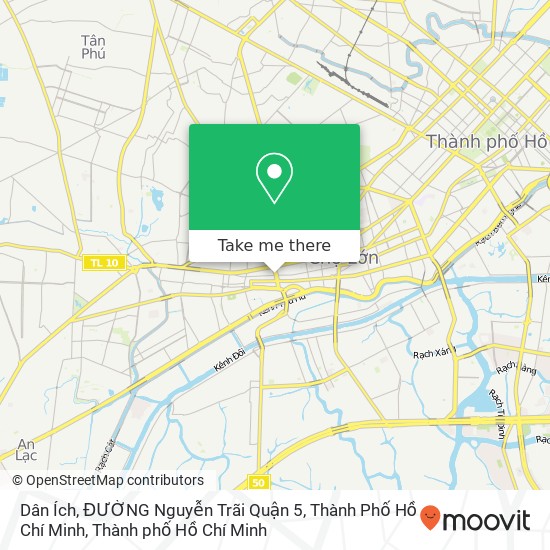 Bản đồ Dân Ích, ĐƯỜNG Nguyễn Trãi Quận 5, Thành Phố Hồ Chí Minh