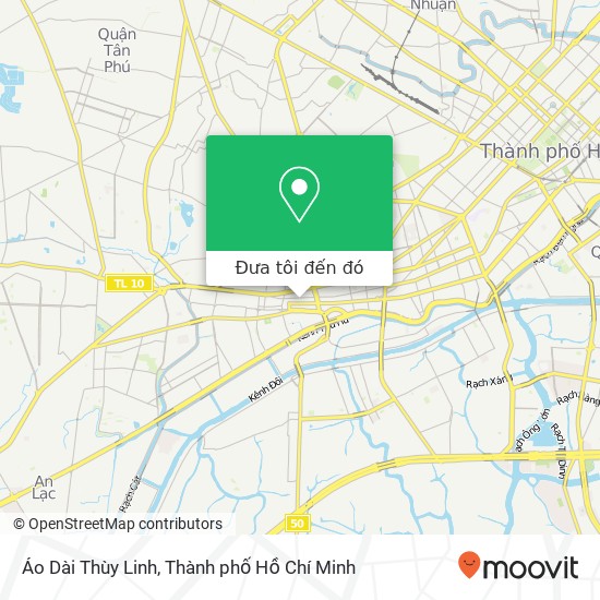 Bản đồ Áo Dài Thùy Linh, ĐƯỜNG Đỗ Ngọc Thạnh Quận 5, Thành Phố Hồ Chí Minh