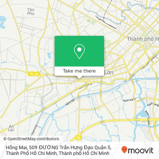 Bản đồ Hồng Mai, 509 ĐƯỜNG Trần Hưng Đạo Quận 5, Thành Phố Hồ Chí Minh