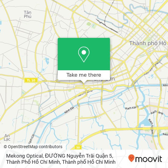 Bản đồ Mekong Optical, ĐƯỜNG Nguyễn Trãi Quận 5, Thành Phố Hồ Chí Minh