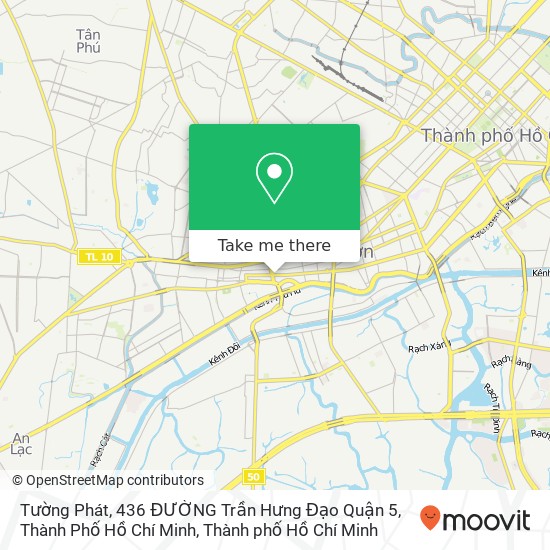 Bản đồ Tường Phát, 436 ĐƯỜNG Trần Hưng Đạo Quận 5, Thành Phố Hồ Chí Minh
