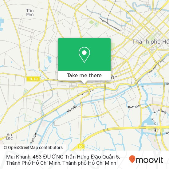 Bản đồ Mai Khanh, 453 ĐƯỜNG Trần Hưng Đạo Quận 5, Thành Phố Hồ Chí Minh