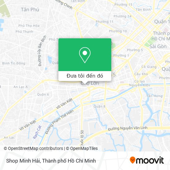 Bản đồ Shop Minh Hải