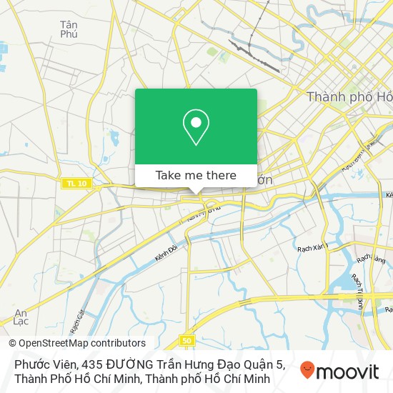 Bản đồ Phước Viên, 435 ĐƯỜNG Trần Hưng Đạo Quận 5, Thành Phố Hồ Chí Minh