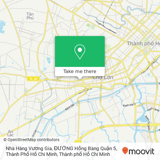 Bản đồ Nhà Hàng Vương Gia, ĐƯỜNG Hồng Bàng Quận 5, Thành Phố Hồ Chí Minh