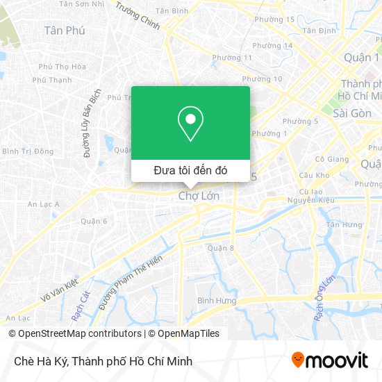 Bản đồ Chè Hà Ký