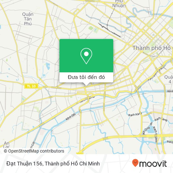 Bản đồ Đạt Thuận 156, 156 ĐƯỜNG Hồng Bàng Quận 5, Thành Phố Hồ Chí Minh