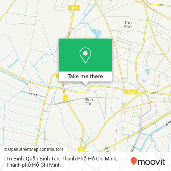 Bản đồ Trí Bình, Quận Bình Tân, Thành Phố Hồ Chí Minh