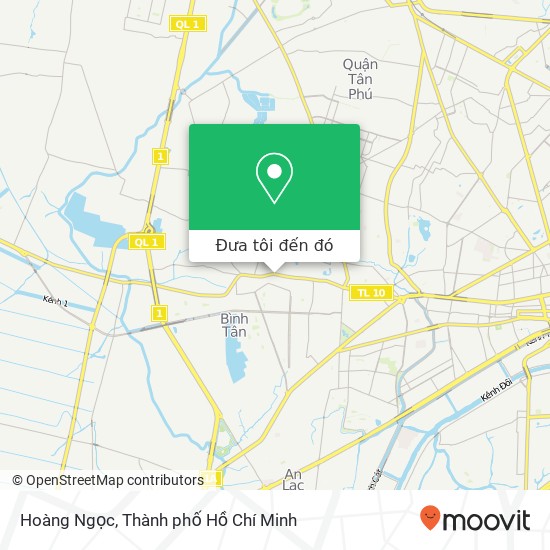 Bản đồ Hoàng Ngọc, 669 10 Quận Bình Tân, Thành Phố Hồ Chí Minh