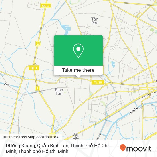 Bản đồ Dương Khang, Quận Bình Tân, Thành Phố Hồ Chí Minh