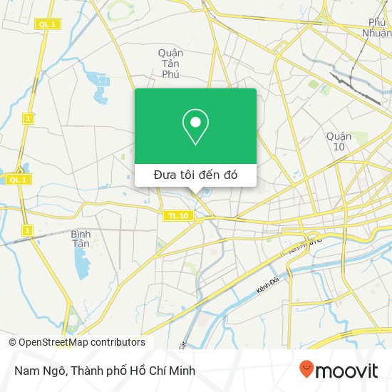 Bản đồ Nam Ngô, 10C ĐƯỜNG Lũy Bán Bích Quận Tân Phú, Thành Phố Hồ Chí Minh