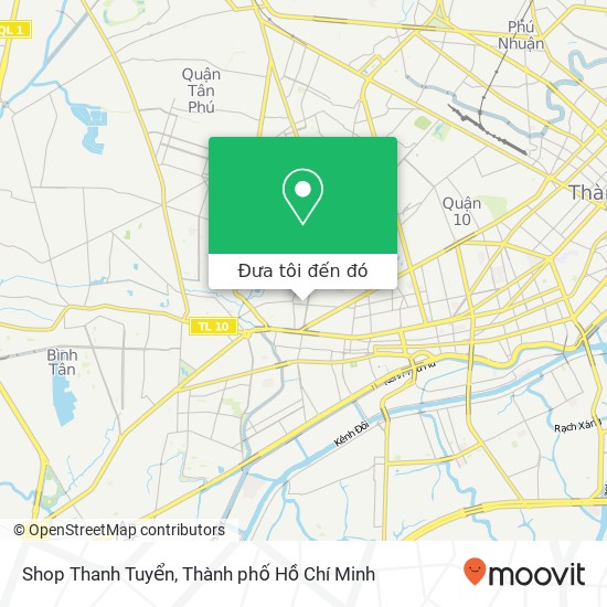 Bản đồ Shop Thanh Tuyển, ĐƯỜNG Hàn Hải Nguyên Quận 11, Thành Phố Hồ Chí Minh