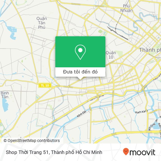 Bản đồ Shop Thời Trang 51, 51 ĐƯỜNG Hàn Hải Nguyên Quận 11, Thành Phố Hồ Chí Minh