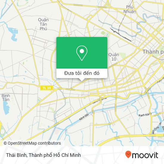 Bản đồ Thái Bình, 1244E ĐƯỜNG 3 Tháng 2 Quận 11, Thành Phố Hồ Chí Minh