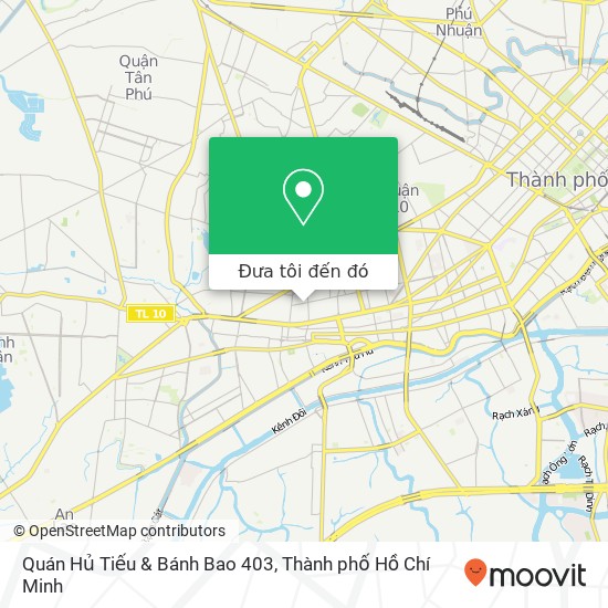 Bản đồ Quán Hủ Tiếu & Bánh Bao 403, 403 ĐƯỜNG Nguyễn Chí Thanh Quận 5, Thành Phố Hồ Chí Minh