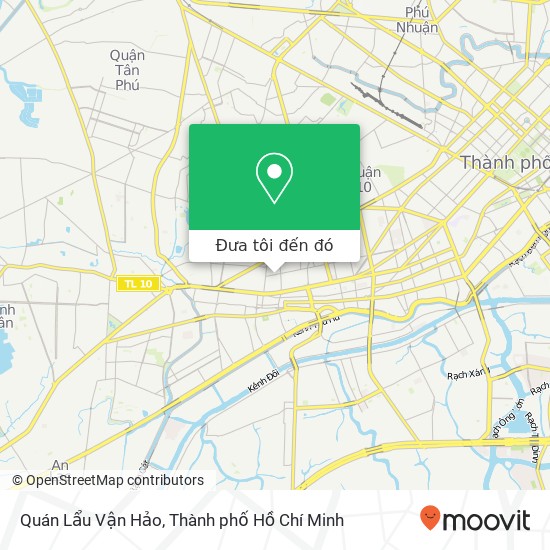 Bản đồ Quán Lẩu Vận Hảo, ĐƯỜNG Hà Tôn Quyền Quận 5, Thành Phố Hồ Chí Minh