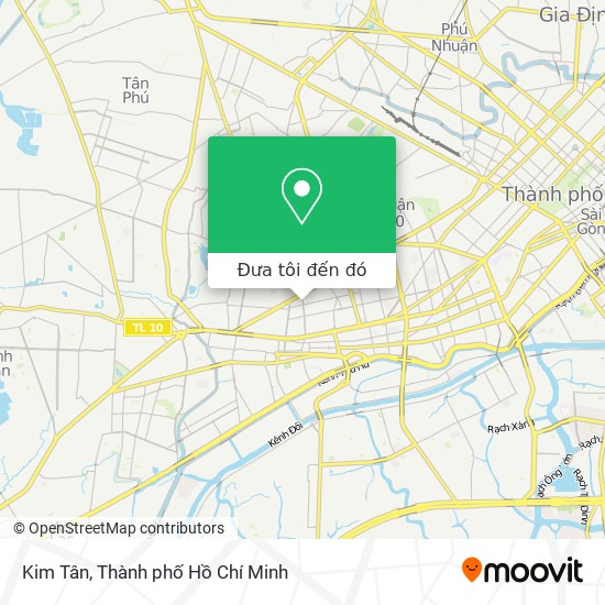 Bản đồ Kim Tân