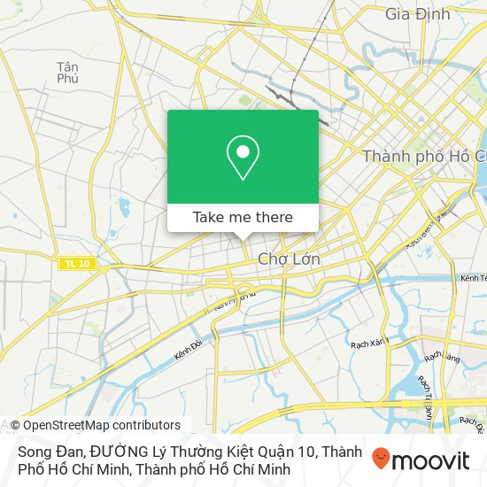 Bản đồ Song Đan, ĐƯỜNG Lý Thường Kiệt Quận 10, Thành Phố Hồ Chí Minh
