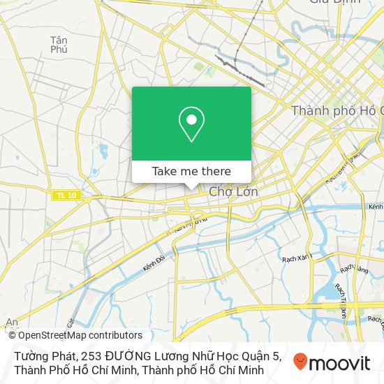 Bản đồ Tường Phát, 253 ĐƯỜNG Lương Nhữ Học Quận 5, Thành Phố Hồ Chí Minh