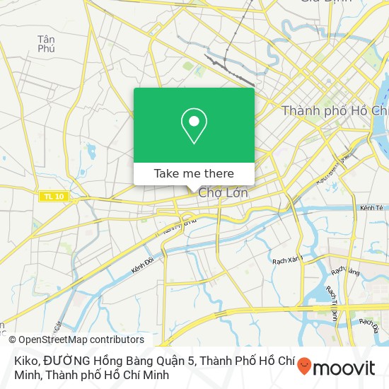 Bản đồ Kiko, ĐƯỜNG Hồng Bàng Quận 5, Thành Phố Hồ Chí Minh