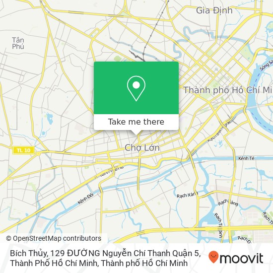 Bản đồ Bích Thủy, 129 ĐƯỜNG Nguyễn Chí Thanh Quận 5, Thành Phố Hồ Chí Minh