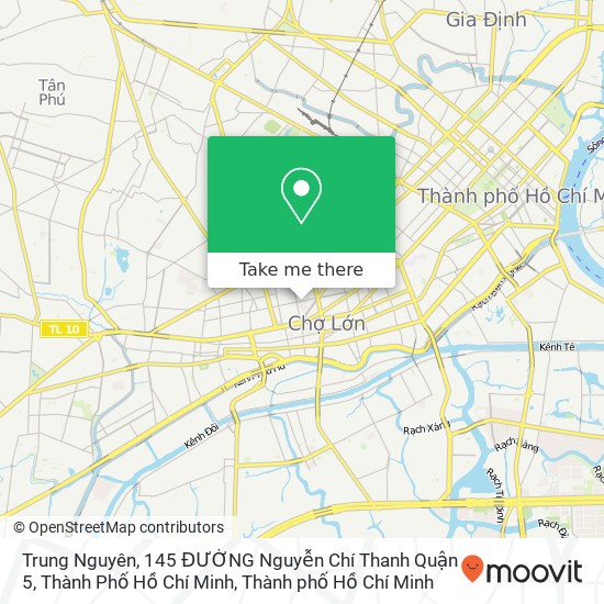 Bản đồ Trung Nguyên, 145 ĐƯỜNG Nguyễn Chí Thanh Quận 5, Thành Phố Hồ Chí Minh