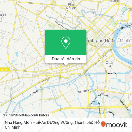 Bản đồ Nhà Hàng Món Huế-An Dương Vương, 10 ĐƯỜNG An Dương Vương Quận 5, Thành Phố Hồ Chí Minh