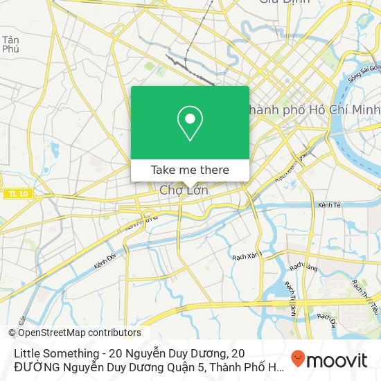 Bản đồ Little Something - 20 Nguyễn Duy Dương, 20 ĐƯỜNG Nguyễn Duy Dương Quận 5, Thành Phố Hồ Chí Minh