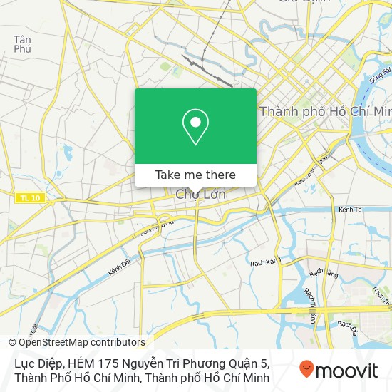 Bản đồ Lục Diệp, HẺM 175 Nguyễn Tri Phương Quận 5, Thành Phố Hồ Chí Minh