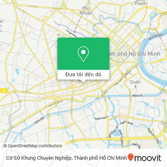 Bản đồ Cơ Sở Khung Chuyên Nghiệp, 203 ĐƯỜNG Trần Phú Quận 5, Thành Phố Hồ Chí Minh