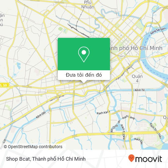 Bản đồ Shop Bcat, ĐƯỜNG Nguyễn Trãi Quận 5, Thành Phố Hồ Chí Minh