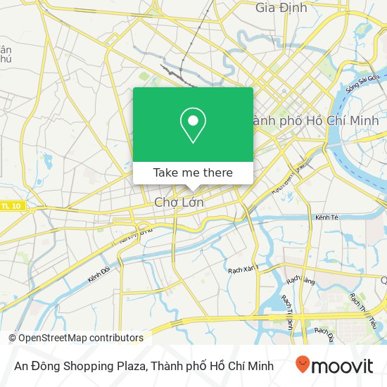 Bản đồ An Đông Shopping Plaza