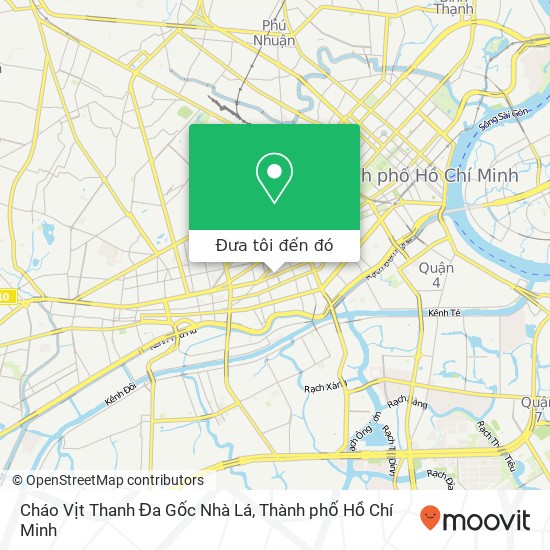 Bản đồ Cháo Vịt Thanh Đa Gốc Nhà Lá, ĐƯỜNG An Dương Vương Quận 5, Thành Phố Hồ Chí Minh