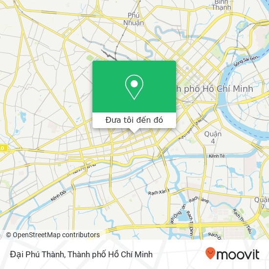 Bản đồ Đại Phú Thành, 214 ĐƯỜNG Lê Hồng Phong Quận 5, Thành Phố Hồ Chí Minh