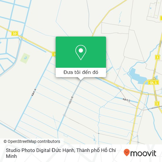 Bản đồ Studio Photo Digital Đức Hạnh, ĐƯỜNG Láng Le-Bàu Cò Huyện Bình Chánh, Thành Phố Hồ Chí Minh