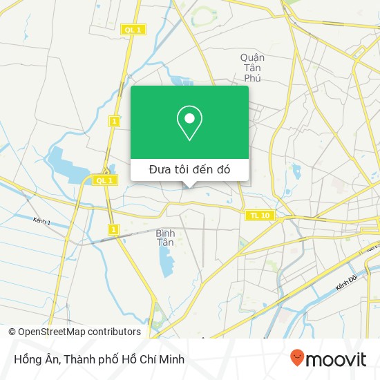 Bản đồ Hồng Ân, 79 Trương Phước Phan Quận Bình Tân, Thành Phố Hồ Chí Minh