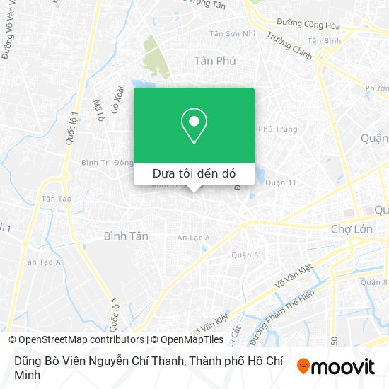 Bản đồ Dũng Bò Viên Nguyễn Chí Thanh