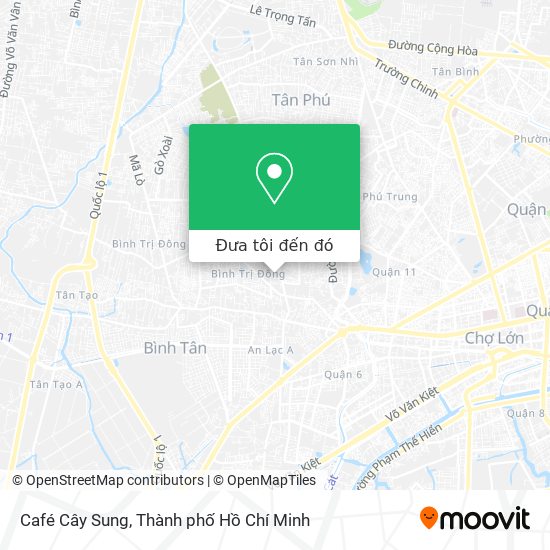Bản đồ Café Cây Sung