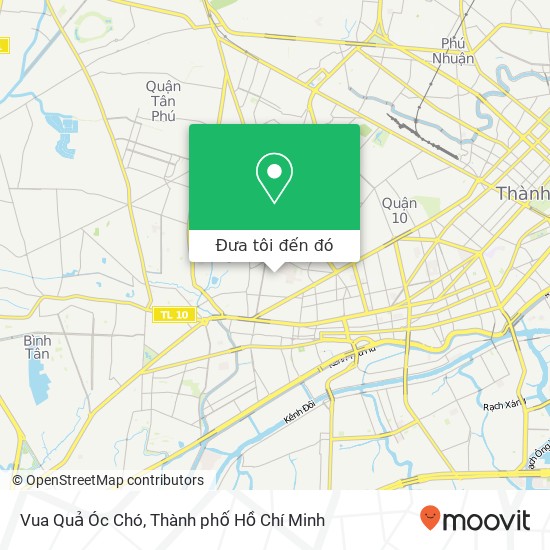 Bản đồ Vua Quả Óc Chó, HẺM 254 Thái Phiên Quận 11, Thành Phố Hồ Chí Minh
