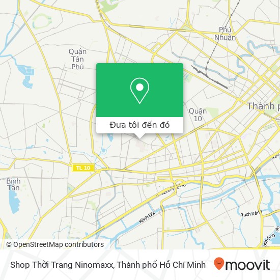 Bản đồ Shop Thời Trang Ninomaxx, 298 ĐƯỜNG Lãnh Binh Thăng Quận 11, Thành Phố Hồ Chí Minh