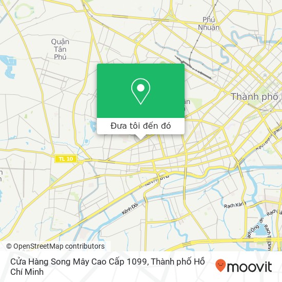 Bản đồ Cửa Hàng Song Mây Cao Cấp 1099, 1070 ĐƯỜNG 3 Tháng 2 Quận 11, Thành Phố Hồ Chí Minh