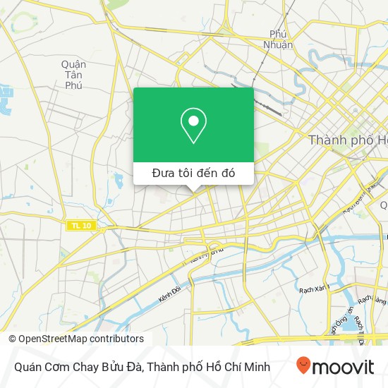 Bản đồ Quán Cơm Chay Bửu Đà, ĐƯỜNG Lê Đại Hành Quận 11, Thành Phố Hồ Chí Minh