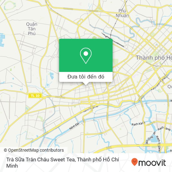 Bản đồ Trà Sữa Trân Châu Sweet Tea, ĐƯỜNG Phó Cơ Điều Quận 11, Thành Phố Hồ Chí Minh